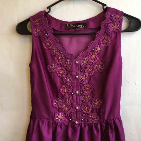 CKLASS FASHION LINE EMBROIDERED DRESS - Picture 2 of 6